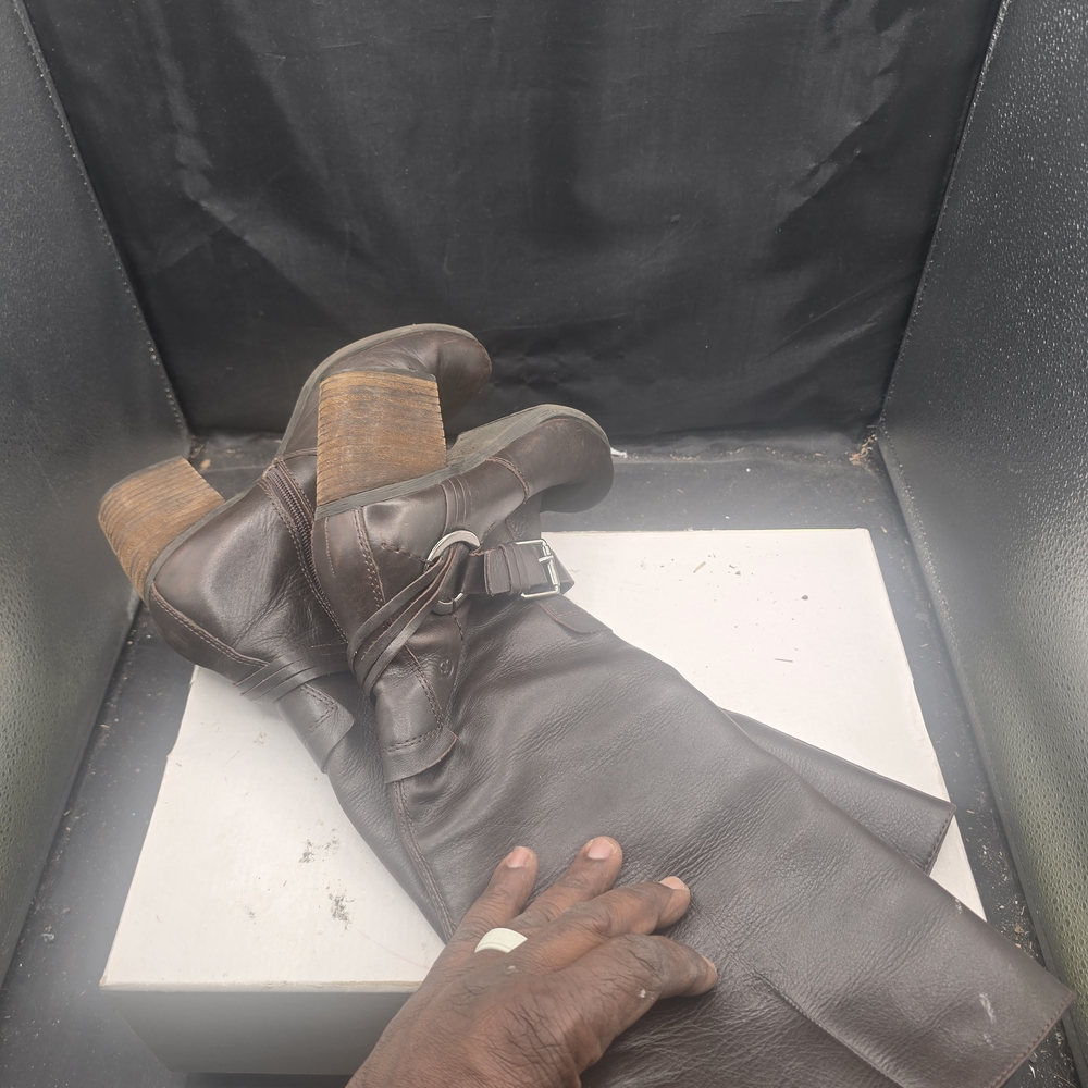 Josef Seibel Dark Brown Leather Boots